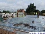 Installing metal Decking as well as safety cables and poles at Derrick -3 (3rd Floor) Facing North(800x600).jpg
